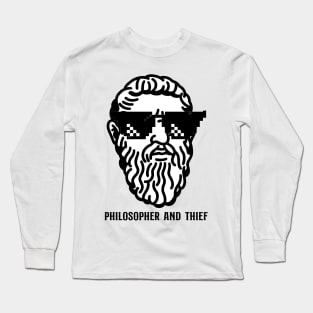 philosopher and thief Long Sleeve T-Shirt